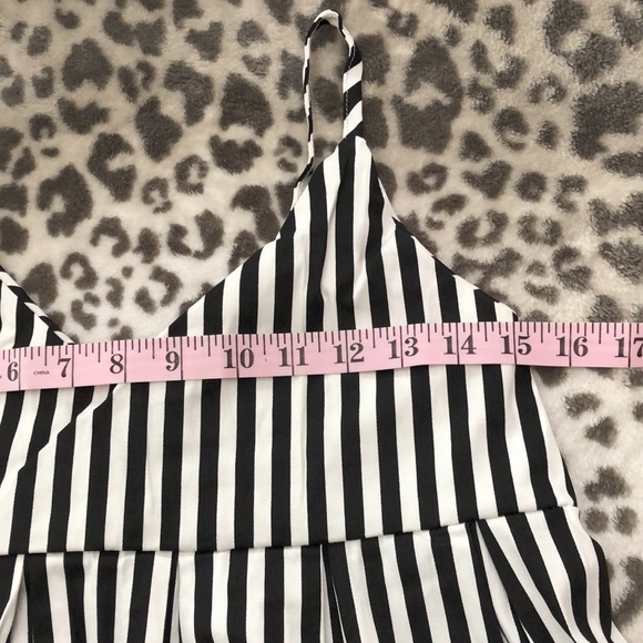 Private Boutique Label Black White Striped Cami Top Small Medium - Picture 15 of 17